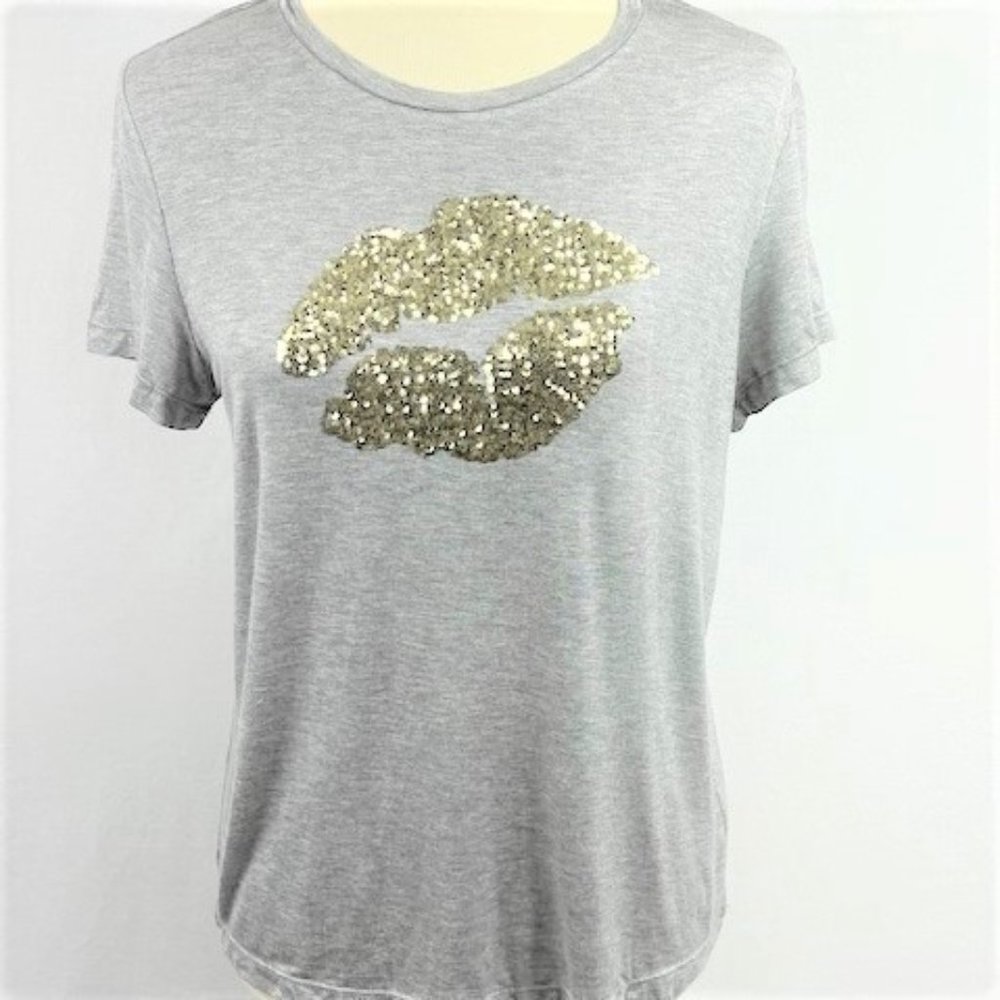 Romeo & Juliet Couture Lips Top Sz M NWT